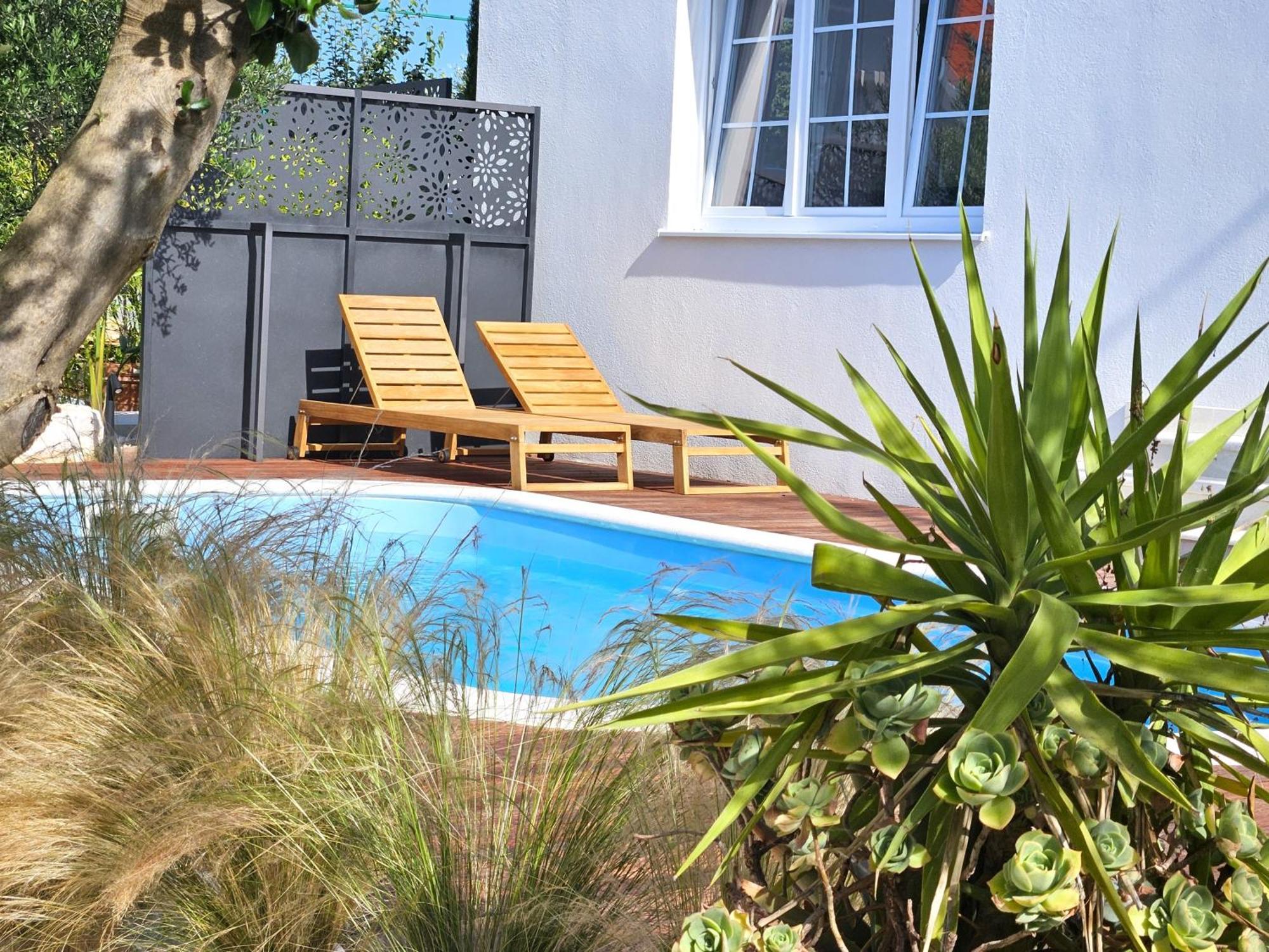 The Three Flowers Pool House トロギール エクステリア 写真